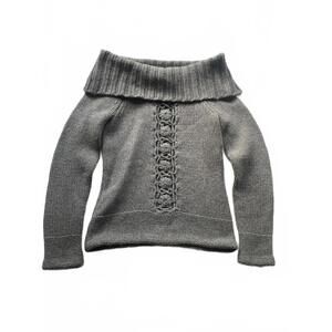 Off the shoulder sweater